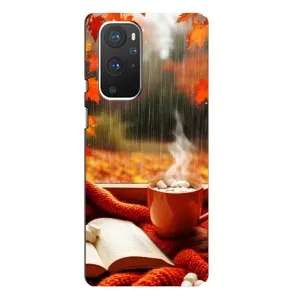 Чохол з принтом «Кава і дощ» для OnePlus 9 Pro