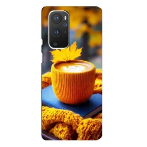 Чохол з принтом «Кава на жовтому пледі» для OnePlus 9 Pro