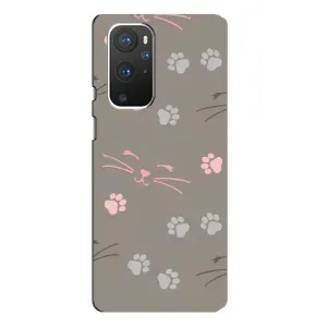 Чохол з малюнком кіт на OnePlus 9 Pro (Лапи і вуса)
