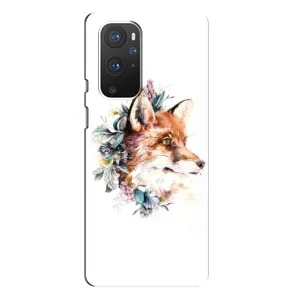 Чохли з картинкою Лисичка для OnePlus 9 Pro (VPrint) (Лиса в квітах)