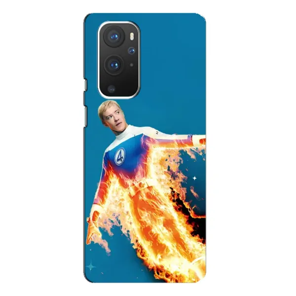 Чохол з принтом «Людина-факел у вогні» для OnePlus 9 Pro Чохол з принтом «Людина-факел у вогні» для OnePlus 9 Pro
