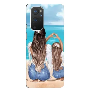 Чохол з друком для OnePlus 9 Pro - (Мама з дитинкою) (AlphaPrint) (Мама з донькою)