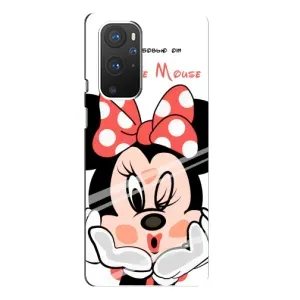 Міккі Маус чохол для OnePlus 9 Pro (AlphaPrint - Мультяшні) (Маус Мінні)