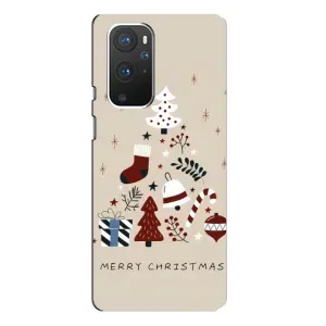Різдвяні, Святкові Чохли для ВанПлас 9 Про (Merry Christmas)