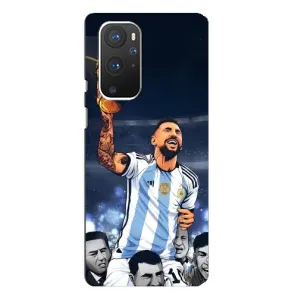 Чохли для OnePlus 9 Pro (Leo чемпіон) (AlphaPrint) (Мессі з кубком)