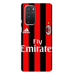 Чохли для OnePlus 9 Pro (VPrint) - Футбольні клуби (Milan)