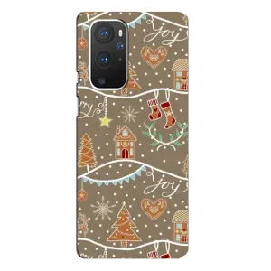 Новорічні, Святкові Чохли для OnePlus 9 Pro - 2024 год (Новорічні пряники)