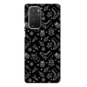 Новорічні, Святкові Чохли для OnePlus 9 Pro - 2024 год (Новорічний фон)