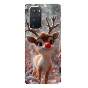 Яскравий чохол для OnePlus 9 Pro з Зимові Оленята