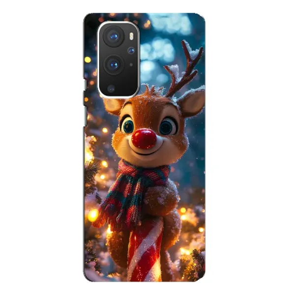 Чохол з принтом «Олень з шарфом» для OnePlus 9 Pro