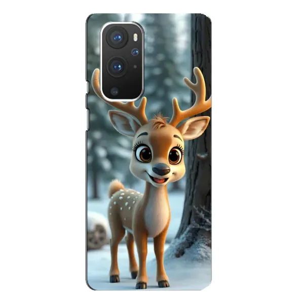Чохол з принтом «Оленятко в лісі» для OnePlus 9 Pro