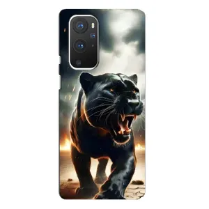 Чохол з картинкою 'Хижаки' для OnePlus 9 Pro (Чорна пантера)