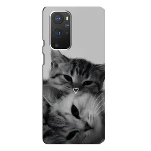 Чохол з малюнком кіт на OnePlus 9 Pro (Пара котів)