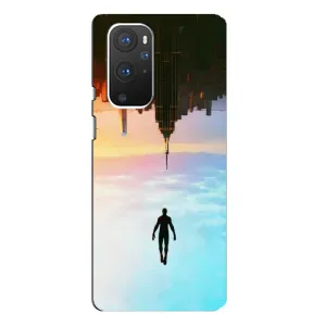 Чохол з людиною павуком для OnePlus 9 Pro - (AlphaPrint) (Людина павук)