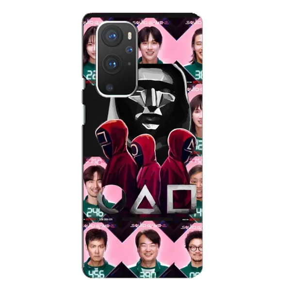 Чохол з принтом «Учасники Гра кальмара» для OnePlus 9 Pro Чохол з принтом «Учасники Гра кальмара» для OnePlus 9 Pro