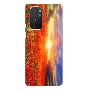 Чохол з картинкою (Стильні) ВанПлас 9 Про - (AlphaPrint) (Поле тюльпанів)