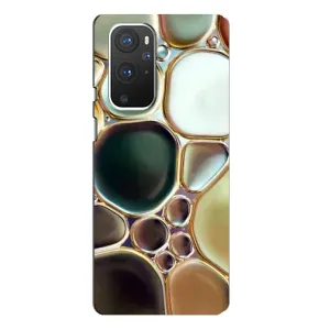 Мраморний чехол на OnePlus 9 Pro (VPrint) (Радужний Мрамор)