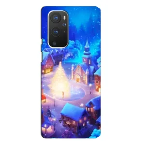 Різдвяні Чохли для OnePlus 9 Pro (VPrint) (Різдвяне місто)