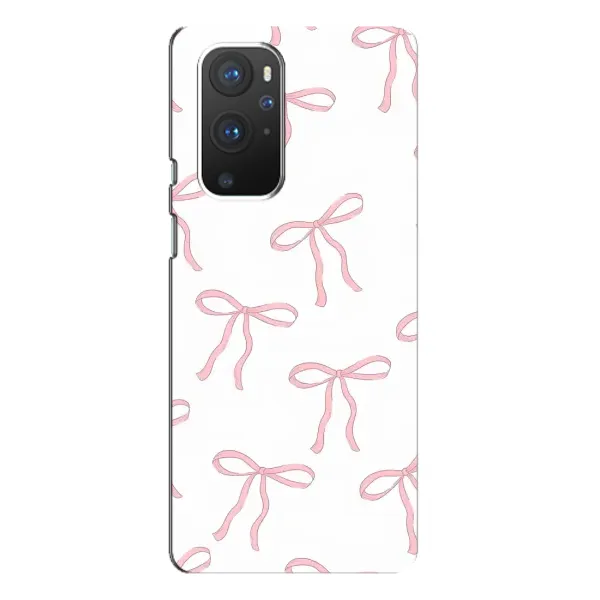 Чохол з принтом «Рожеві бантики» для OnePlus 9 Pro