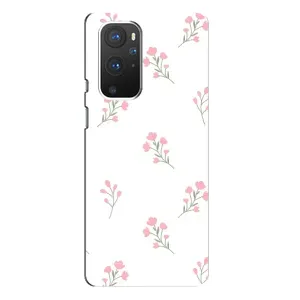 Чохол з розовим принтом для OnePlus 9 Pro (Рожеві квіти)