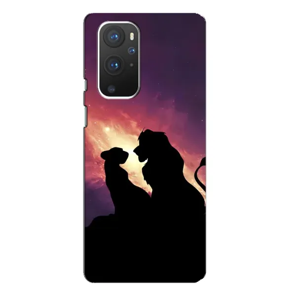 Чохол з принтом «Силует Сімба і Налу» для OnePlus 9 Pro Чохол з принтом «Силует Сімба і Налу» для OnePlus 9 Pro