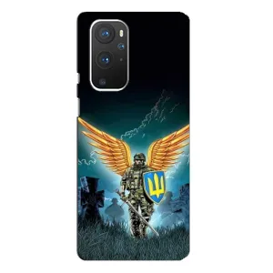 Чехлы с картинкой ЗСУ для OnePlus 9 Pro (AlphaPrint) (Солдат ЗСУ)