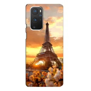 Чохол Ейфелева Вежа OnePlus 9 Pro - (AlphaPrint) (Сонячня вежа)