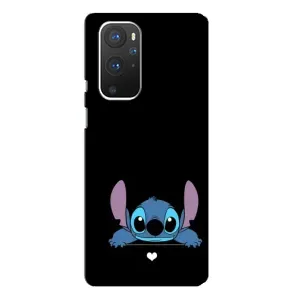 Чохол з принтом «Стіч на чорному» для OnePlus 9 Pro