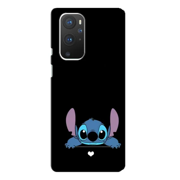 Чохол з принтом «Стіч на чорному» для OnePlus 9 Pro