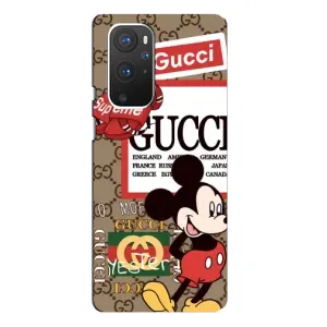Чохол Disney Mouse OnePlus 9 Pro (PREMIUMPrint) (Стильний Міккі)