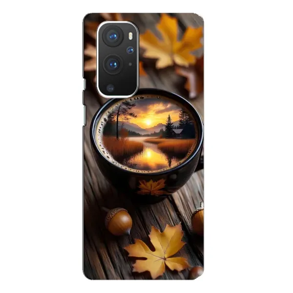 Чохол з принтом «Темна кава» для OnePlus 9 Pro