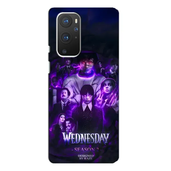 Чохол з принтом «Фіолетова магія Венздей» для OnePlus 9 Pro Чохол з принтом «Фіолетова магія Венздей» для OnePlus 9 Pro