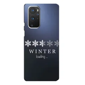 Зимні Чохли для ВанПлас 9 Про - прозорий фон (Winter loading)