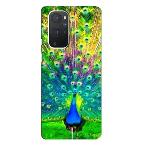 Чохол з пташками на OnePlus 9 Pro (VPrint) (Яскравий Павлин)