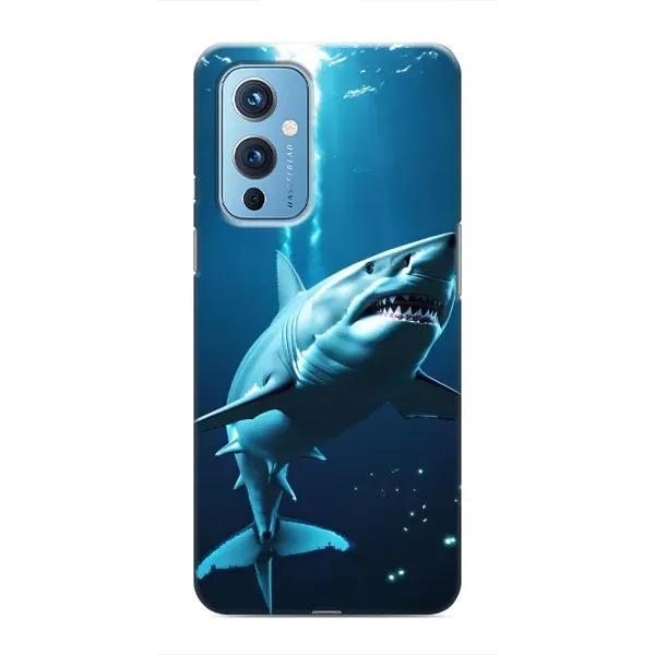 Чехол с принтом «Акула под водой» для OnePlus 9 Чехол с принтом «Акула под водой» для OnePlus 9