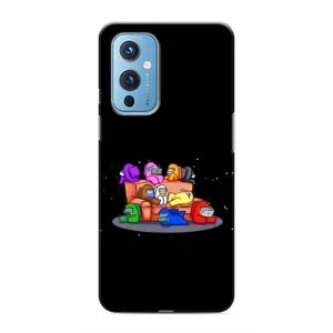 Чохли Амонг Ас для OnePlus 9 (AlphaPrint) (Амонг-ас)