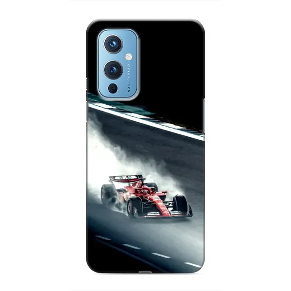 Чехол с принтом «Болид гоночный» для OnePlus 9