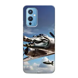 Чехол с мемом Тралалело тралала на OnePlus 9 (Бомбардиро крокодило)