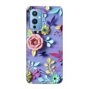 Чохли з квітами для OnePlus 9 (VPrint) (Дизайн квітів)