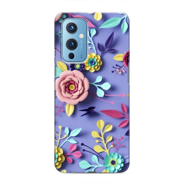 Чехол с принтом «Цветочный дизайн» для OnePlus 9