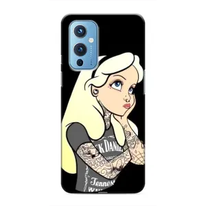 Чохол з друком для OnePlus 9 - (Мода) (AlphaPrint) (Дівчина в тату)
