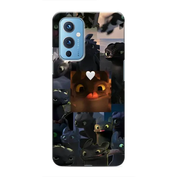 Чехол с принтом «Дракон коллаж» для OnePlus 9