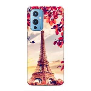 Чохол Ейфелева Вежа OnePlus 9 - (AlphaPrint) (Ейфелева Вежа)