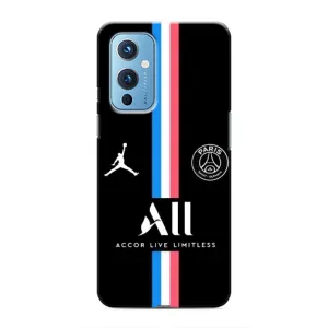 Чехлы PSG для OnePlus 9 (AlphaPrint) (футболка ПСЖ)