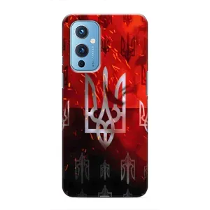 Украинские Чехлы для OnePlus 9 с картинкой УПА (AlphaPrint) (ГЕРБ УПА)