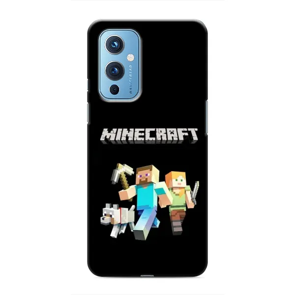Чехол с принтом «герои Minecraft» для OnePlus 9 Чехол с принтом «герои Minecraft» для OnePlus 9