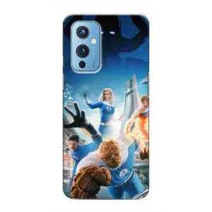 Чехол с принтом Фантастическая четверка для OnePlus 9 (Герои Фантастическая Четверка)