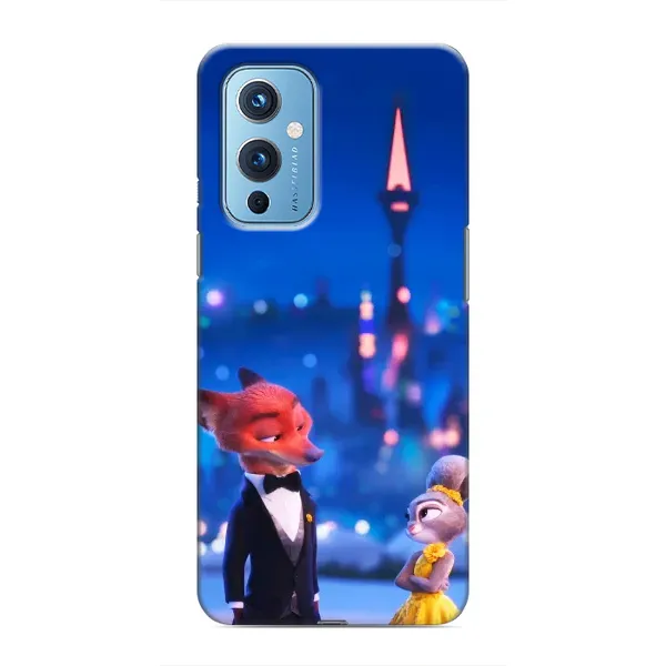 Чехол с принтом «Романтический вечер Зверополис» для OnePlus 9