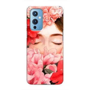 Чехлы (ART) Цветы на OnePlus 9 (VPrint) (Очі в квітах)