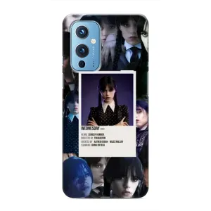 Чехлы Венсдей на OnePlus 9 Уэнсдей (AlphaPrint) (коллаж Уэнздей)